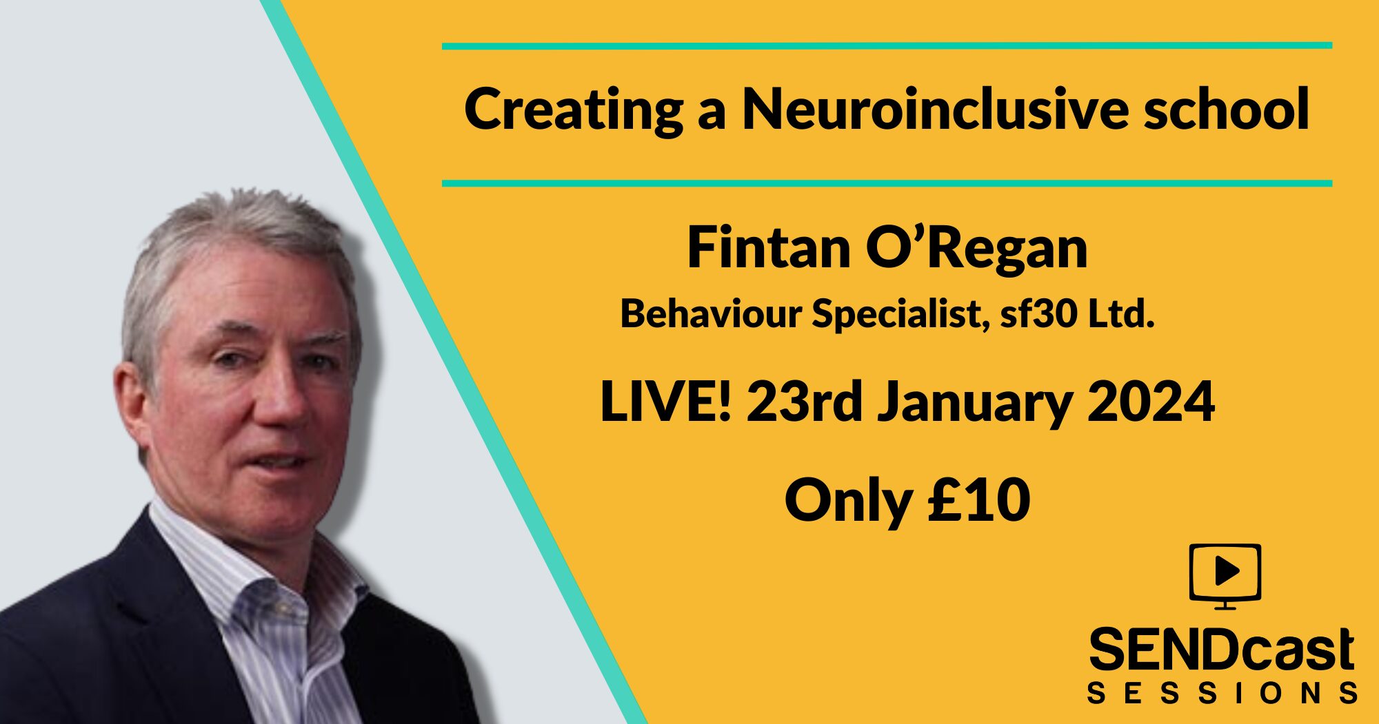 Fintan O'Regan neuroinclusive school LIVE