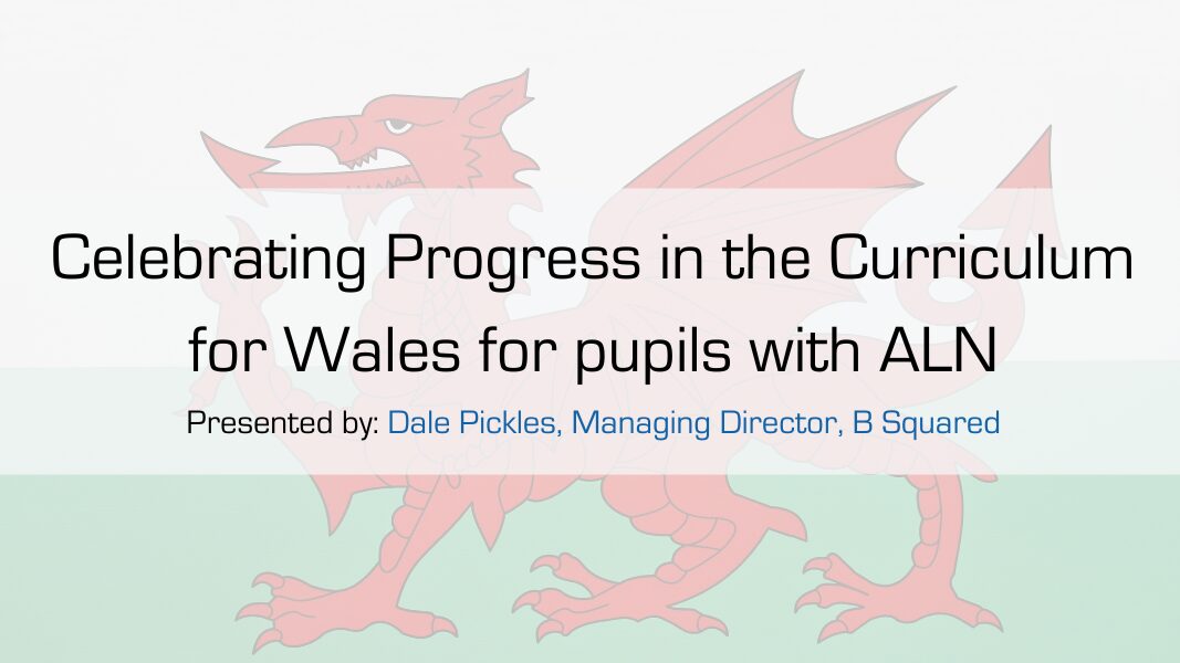 Welsh webinar - Celebrating Progress in the Curriculum for Wales for pupils with ALN
